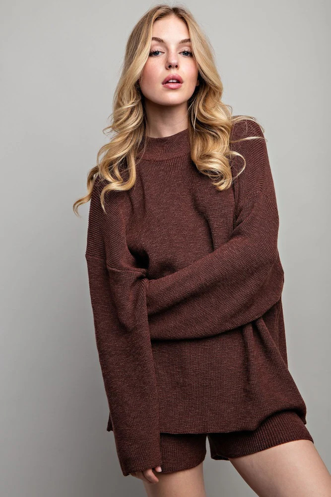 Sage Sweater and Short Set | PinkBlush Maternity