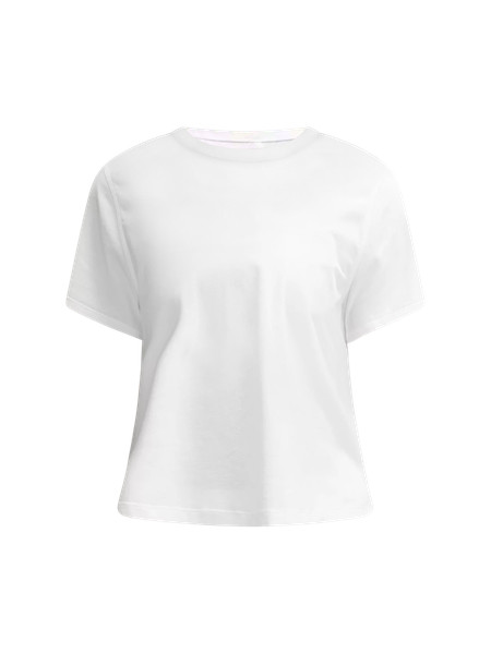 Classic-Fit Cotton-Blend T-Shirt | Women's Short Sleeve Shirts & Tee's | lululemon | Lululemon (US)