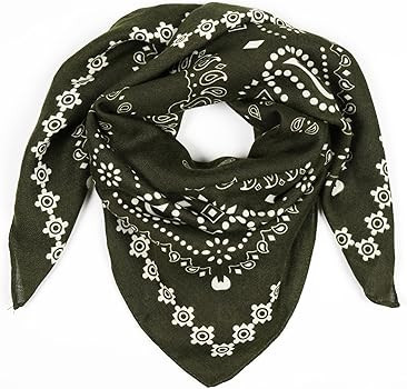 Scarf for Women, 27"x27" Large Bandana Scarf, Neck/Hair/Head Scarf for Women | Amazon (US)
