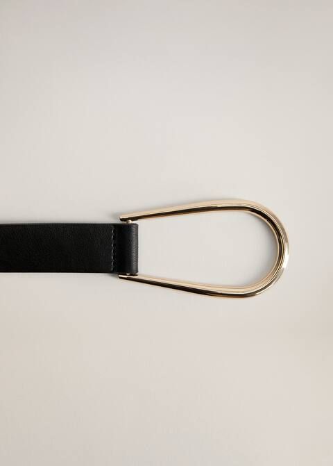 Adjustable buckled belt | MANGO (US)