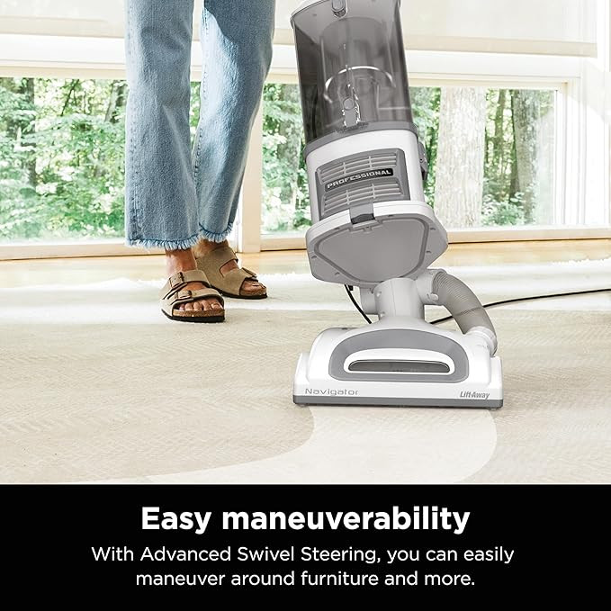 Shark NV356E Navigator Lift-Away Professional Upright Vacuum with Swivel Steering, HEPA Filter, X... | Amazon (US)