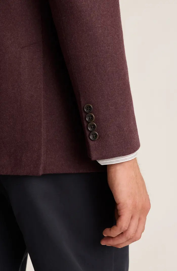 Slim Fit Wool Blend Knit Blazer | Nordstrom