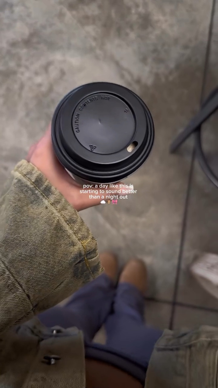 when a silly drink & staying home to catch up on chores sounds more rewarding than happy hour >>> ☁️🧋🎀 

|| matching set is from Amazon! I got the color “chocolate” in a size small - fits TTS! P.S. the color is definitely more of a grey in person! 

#LTKootd #LTKdayinmylife #LTKmorningroutine