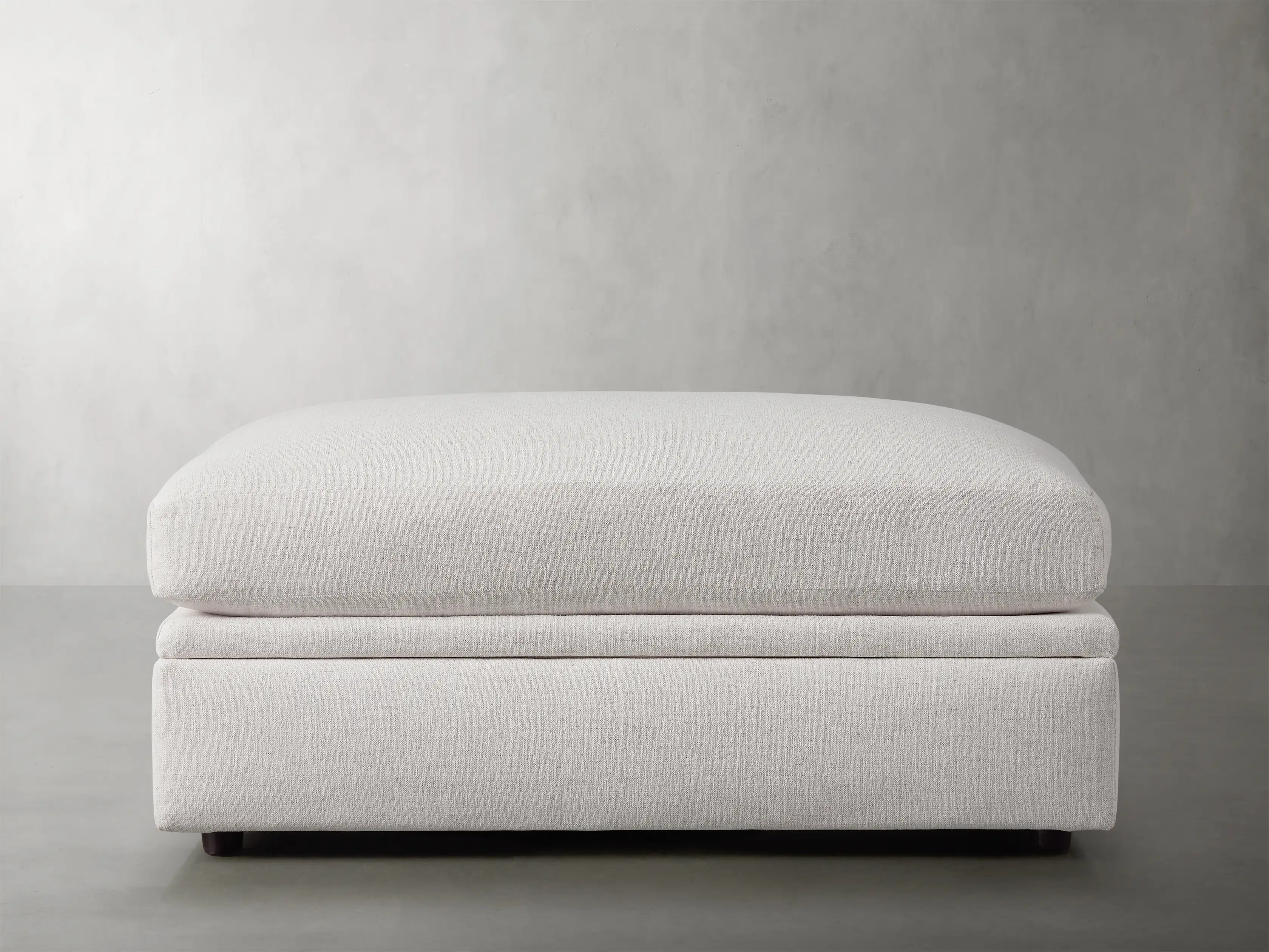 Kipton Storage Ottoman | Arhaus