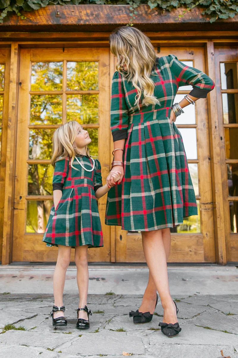 Mini Noel Plaid Dress | Ivy City Co