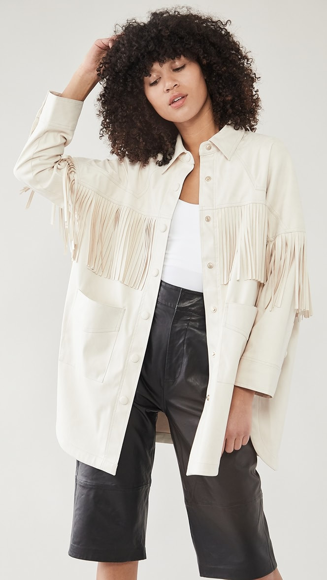 9022 Fringe Jacket | Shopbop