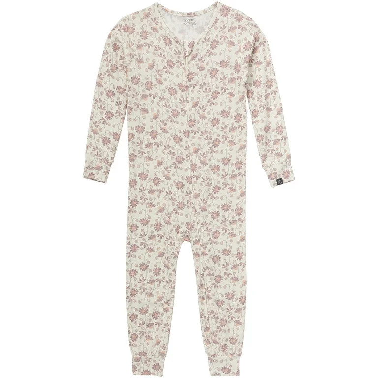 Modern Moments By Gerber Baby and Toddler Neutral Super Soft One-Piece Pajama, Sizes 0/3M - 5T | Walmart (US)