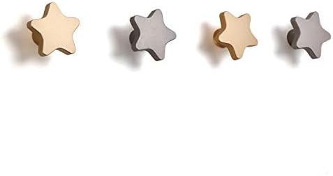 SDH Wall Hooks, Stars Theme, Heavy Duty, Modern, Garment Friendly, Matt Silver and Matt Gold Colo... | Amazon (US)
