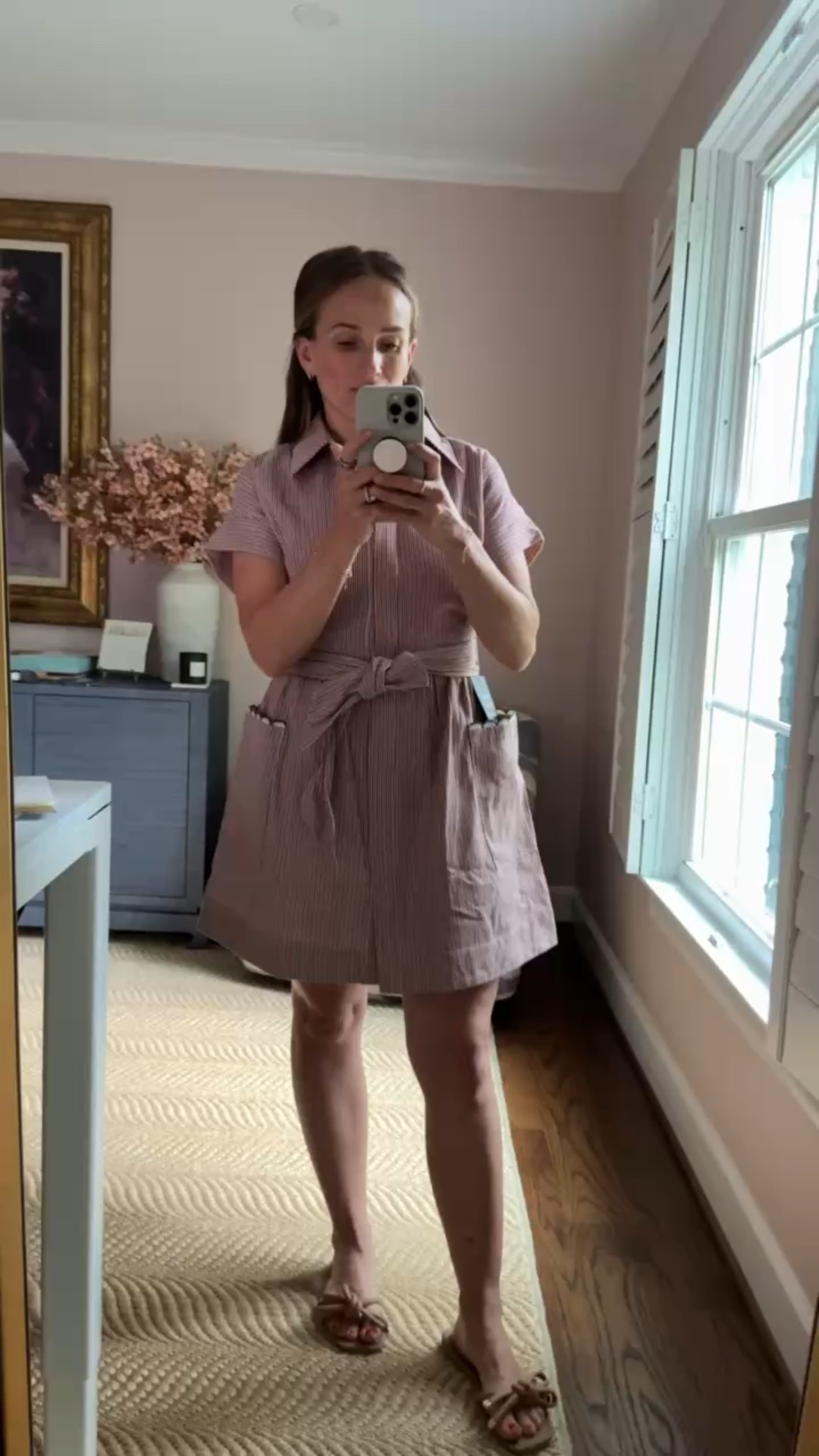 Trying on the extra small of this red white and blue striped dress. I would go up one size if you’re on the fence! 


#LTKStyleTip #LTKSeasonal