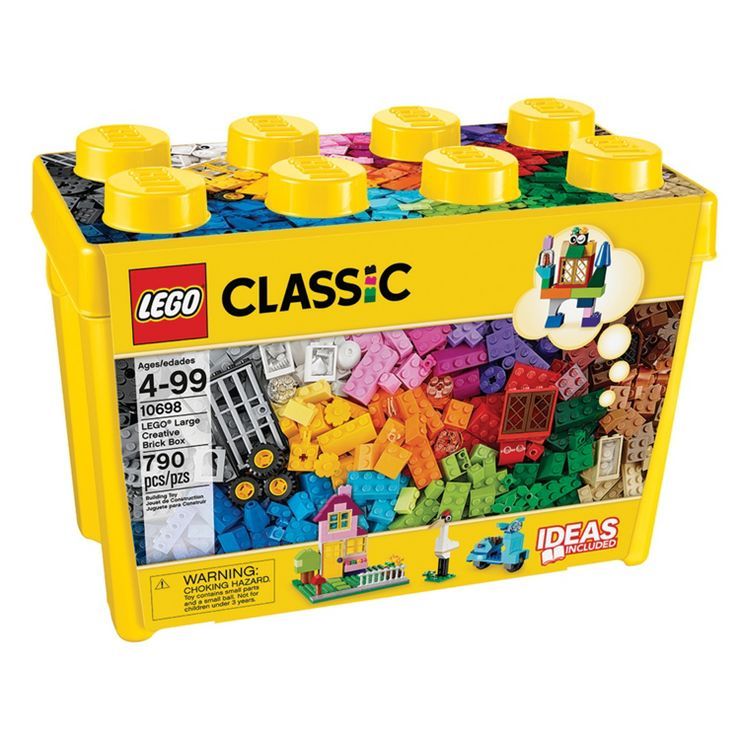 LEGO Classic Large Creative Brick Box Build Your Own Creative Toys, Kids Building Kit 10698 | Target