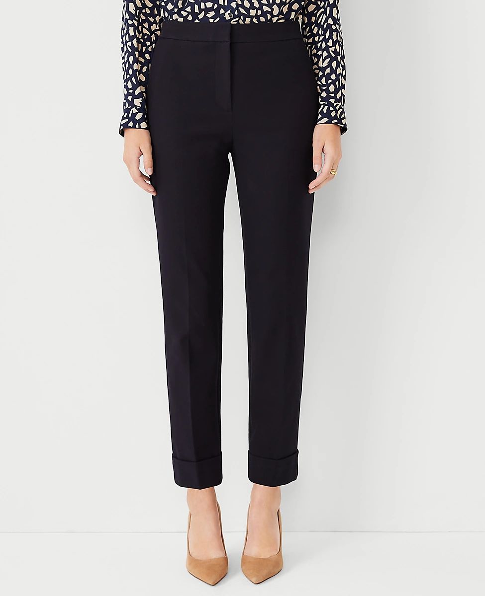 The High Rise Eva Ankle Pant - Curvy Fit | Ann Taylor (US)