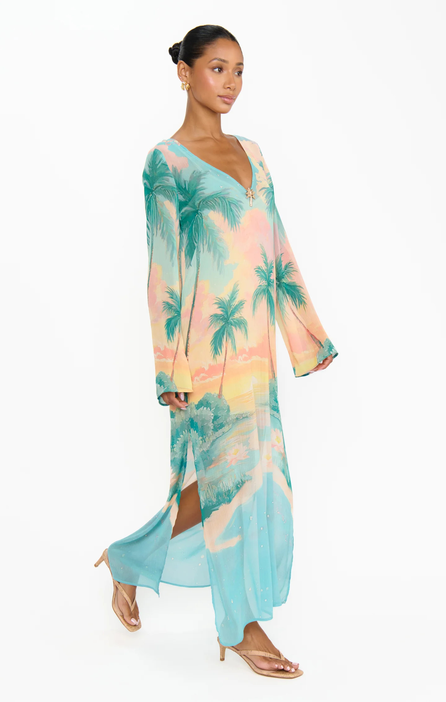 Staycation Coverup ~ Sunset Cove Chiffon | Show Me Your Mumu