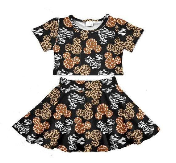 Let's Get Wild Crop Set/ Animal Kingdom Leopard Print - Etsy | Etsy (US)