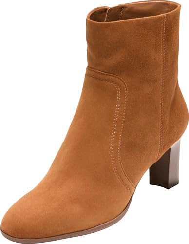 Cole Haan Women's Grand Ambition 2.0 Alainne Booties, Tobacco Suede, 11-B US | Amazon (US)