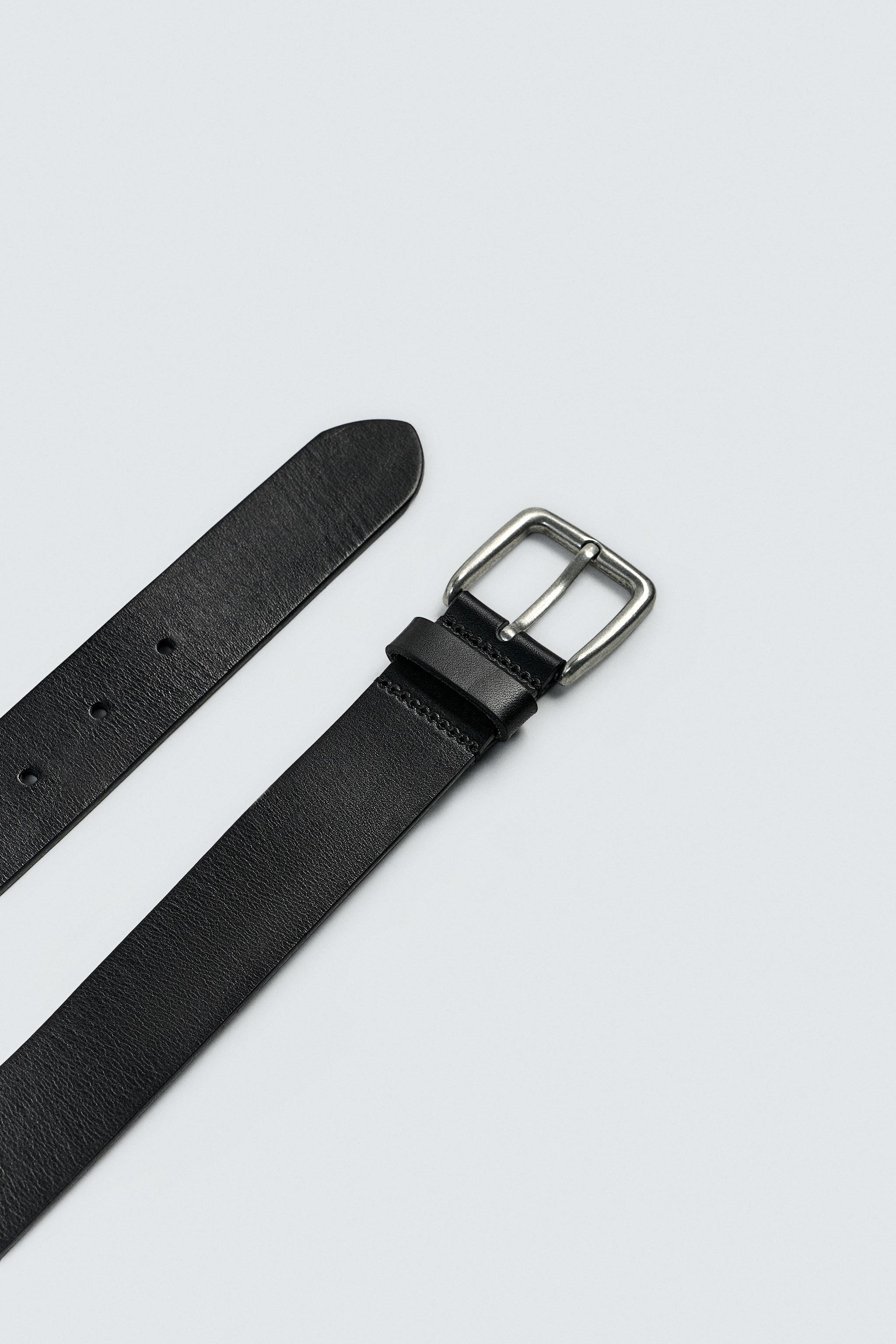 LEATHER BELT | Zara US