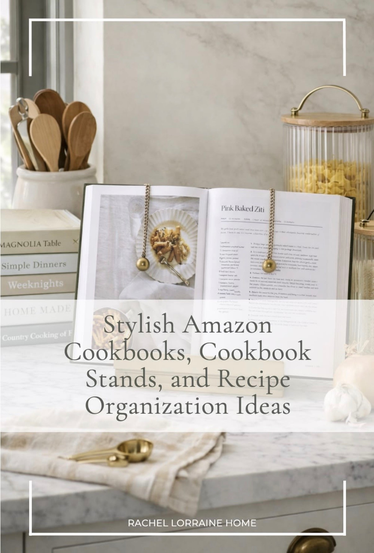 I put together a curated Amazon collection of timeless cookbooks, classic cookbook stands, and practical recipe binders to help your kitchen feel both pretty and functional.

Whether you’re building a little cookbook display, need a sturdy holder for the counter, or want to finally organize those loose recipes, these finds make it simple.

All linked below if you want to shop.

#LTKHome #LTKfoodie