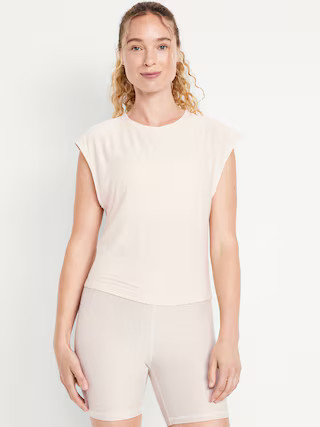 CloudMotion Split-Back Top | Old Navy (US)