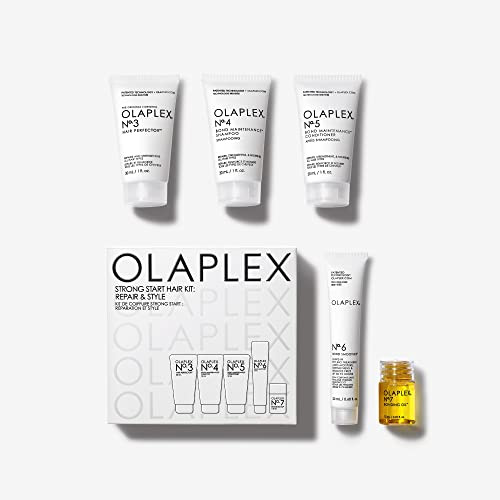 Olaplex Strong Start Haircare Kit: Repair & Style, No. 3, 4, 5, 6, 7, Strengthens & Adds Moisture, Frizz Control, Adds Maximum Shine, For All Hair Types | Amazon (US)