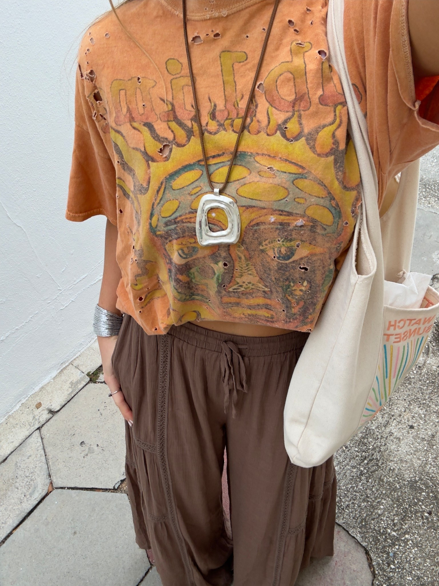 boho outfit 🌞 pants from poppy jane use code CAITI20 for 20% off ! 

#LTKselfcare #LTKgrwm #LTKWorkwear