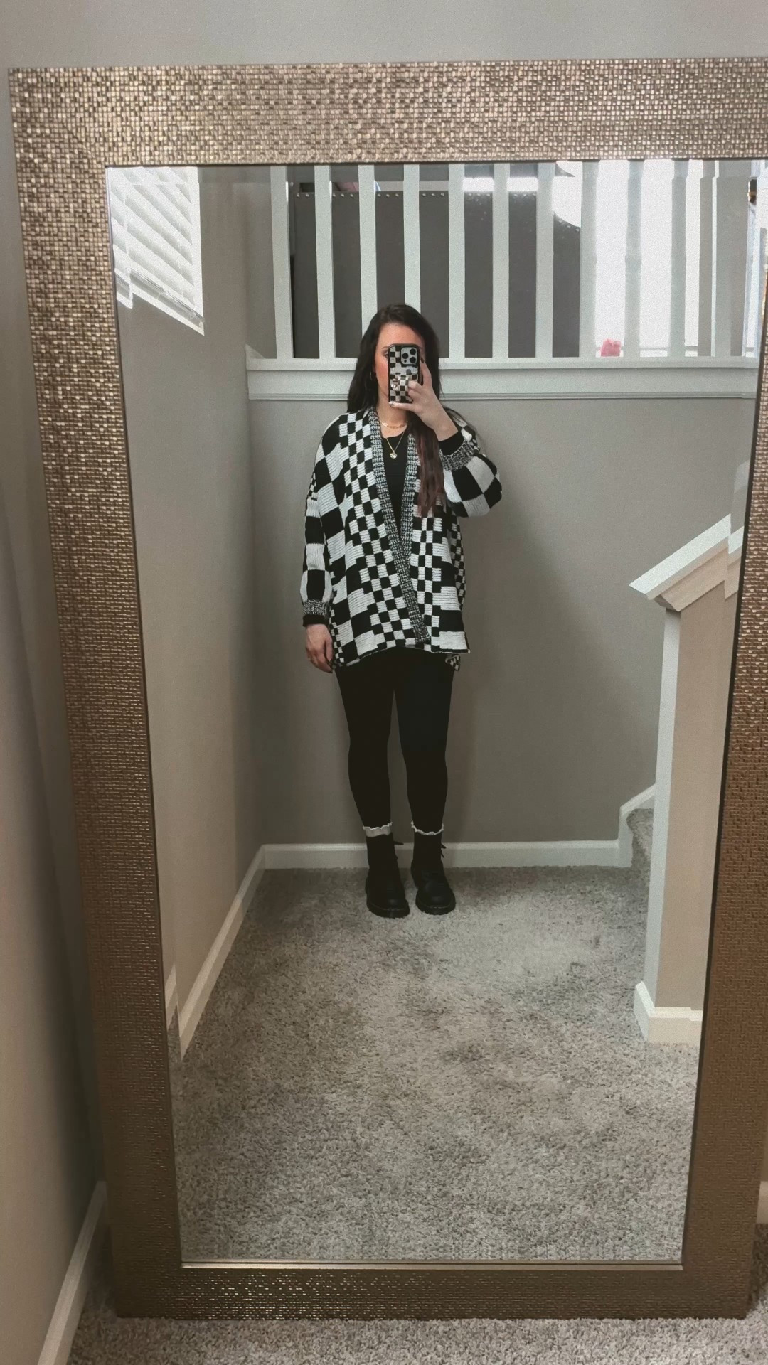 Checkered cardigan - size Small
SPANX leggings - size Medium

#LTKWorkwear #LTKTall #LTKTravel

#LTKootd