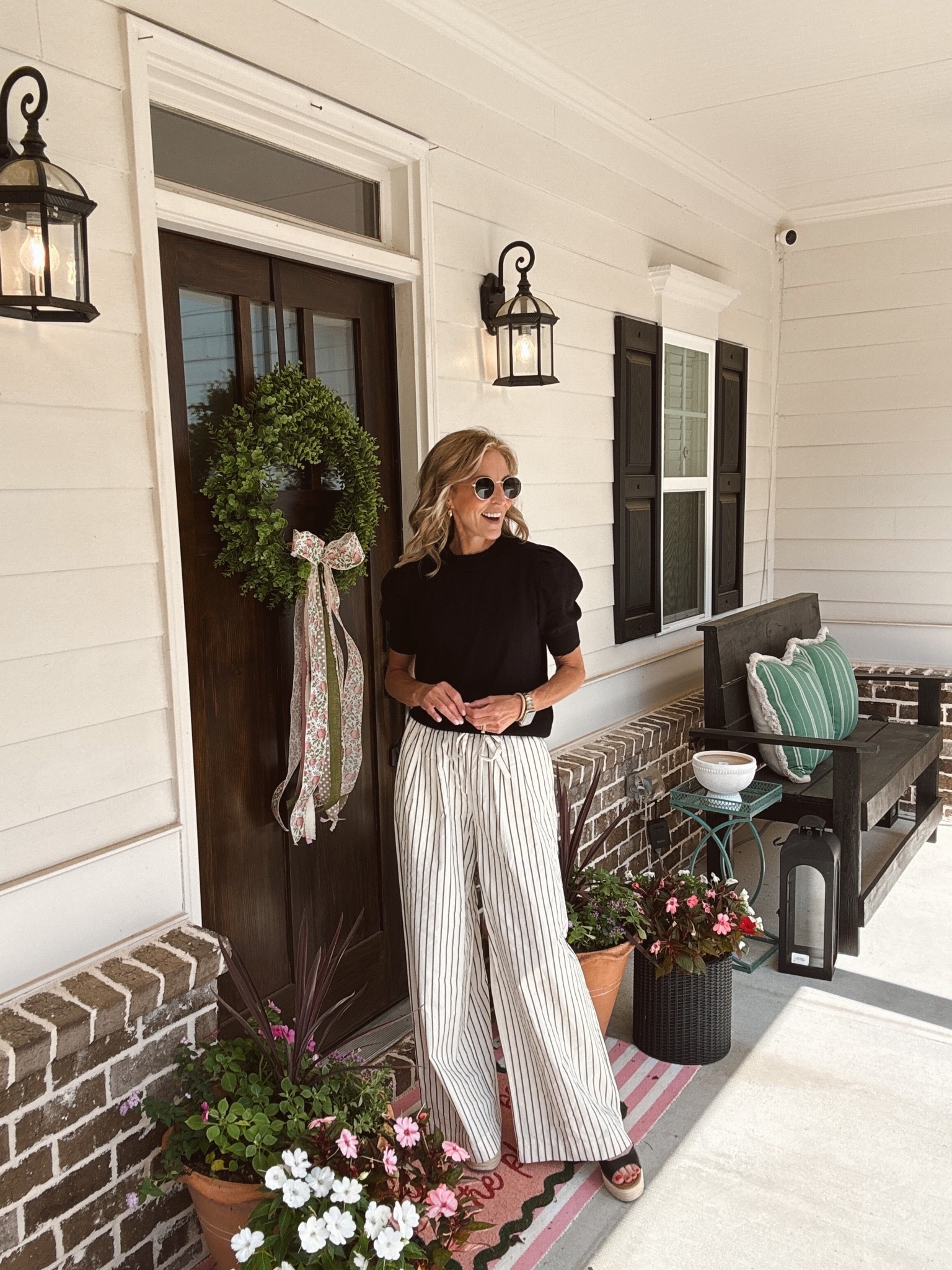 One pair of pants. Endless outfit possibilities. These $35 Target wide-leg pants are proof that you don’t need a huge budget to build a cute, versatile classroom wardrobe. I styled the same pair three different ways with tops all under $30, making it easy to mix, match, and get more wear out of the pieces you already own. I’m wearing an XS in the pants (I’m 5’5” for reference) and a small in each top. I’ve also linked all of the bags to complete each look.
-
-

Target fashion, Target style, teacher outfits, back to school outfits, teacher wardrobe, classroom style, affordable fashion, budget-friendly outfits, workwear for women, casual work outfits, wide leg pants, Target pants, outfit inspiration, mix and match outfits, capsule wardrobe, everyday style, elementary teacher outfits, office casual, fall transition outfits, women’s fashion, affordable workwear, classroom outfit ideas, teacher style, neutral wardrobe, chic everyday outfits.