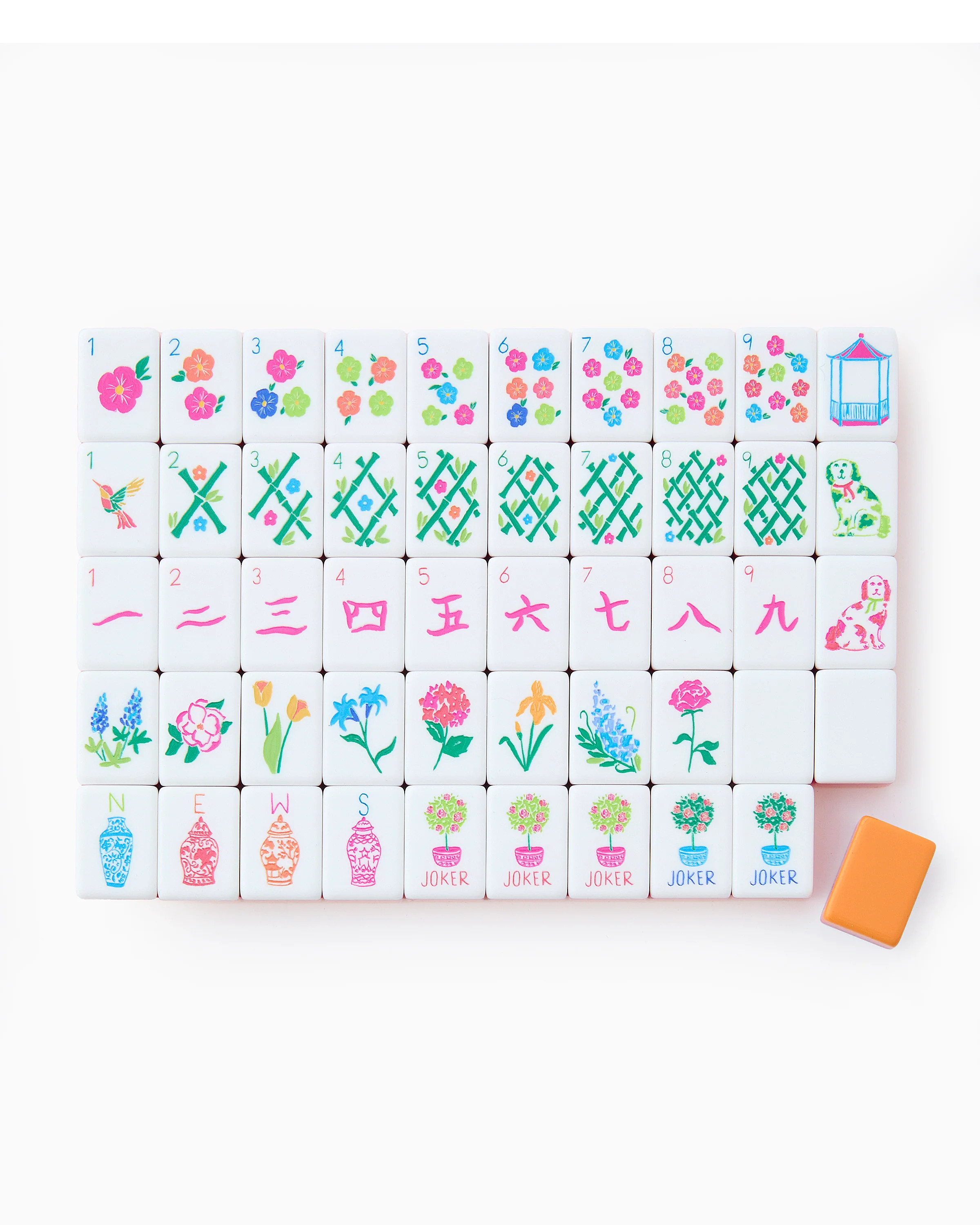 Sunset Mahjong Tiles | Oh My Mahjong