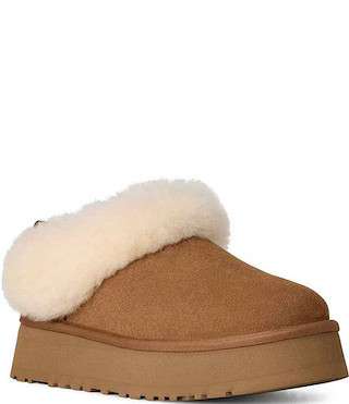 UGG Tazzelle Suede Platform Family Matching Slippers | Dillard's | Dillard's