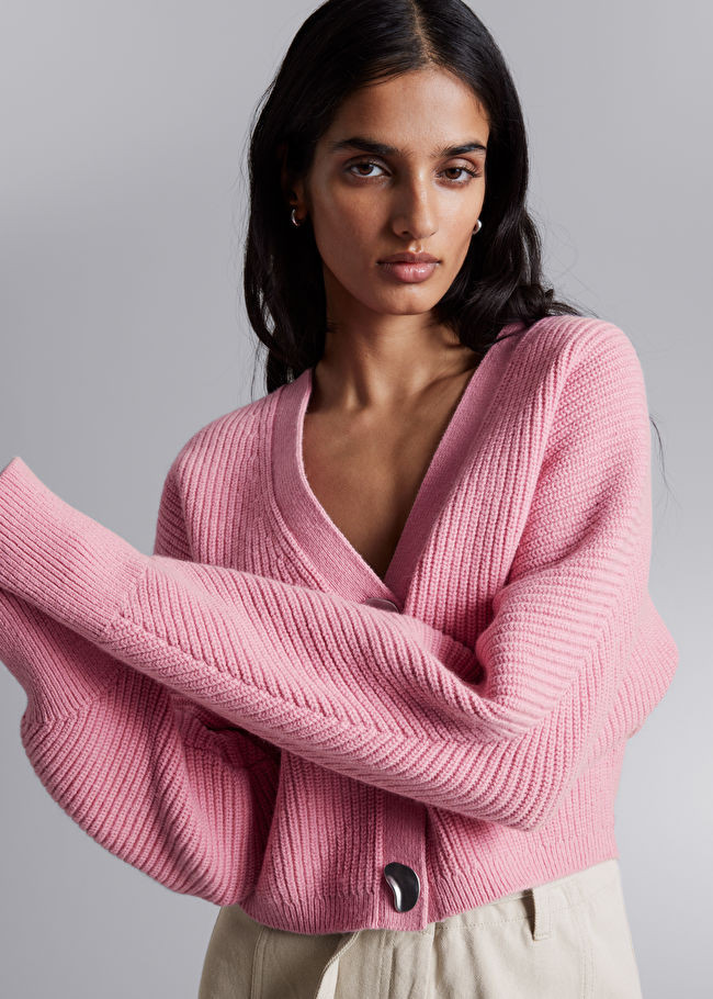 Metal Button Knit Cardigan | & Other Stories (EU + UK)