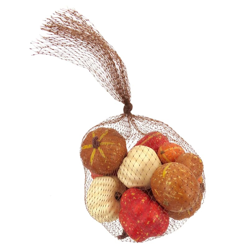 11-Count Orange Assorted Pumpkin Scatters | At Home