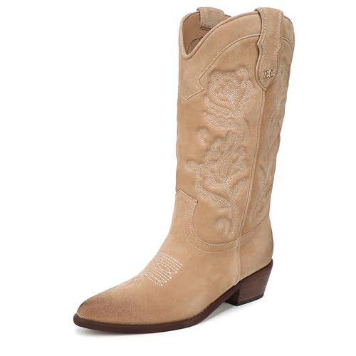 Sam Edelman Women's Rue Western Boot, Cyprus Tan, 6 | Amazon (US)