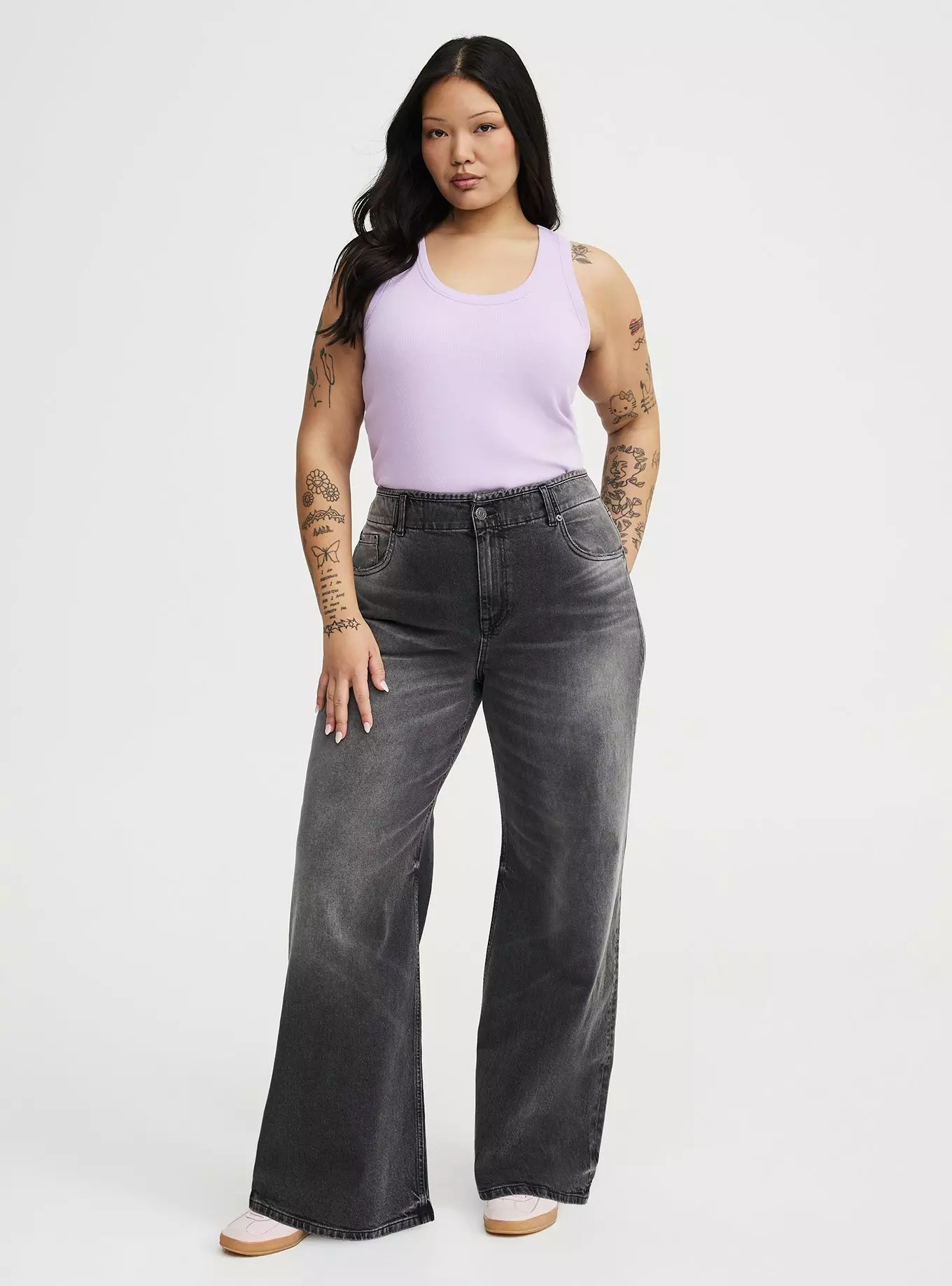 Baggy High-Rise Wide Leg Jean | Torrid (US & Canada)