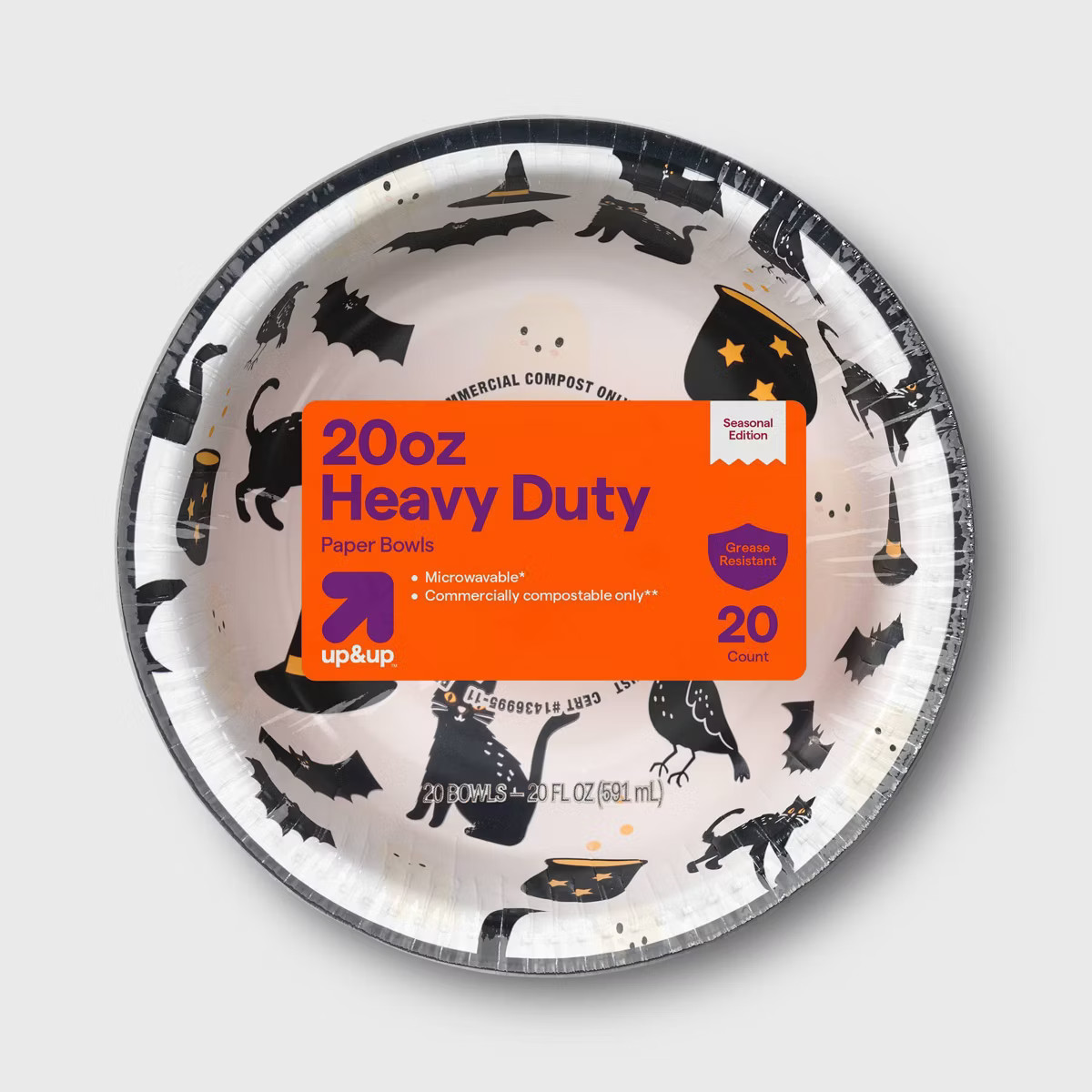 Halloween Icons Disposable Bowl 5.52" - 20ct - up&up\u2122 | Target