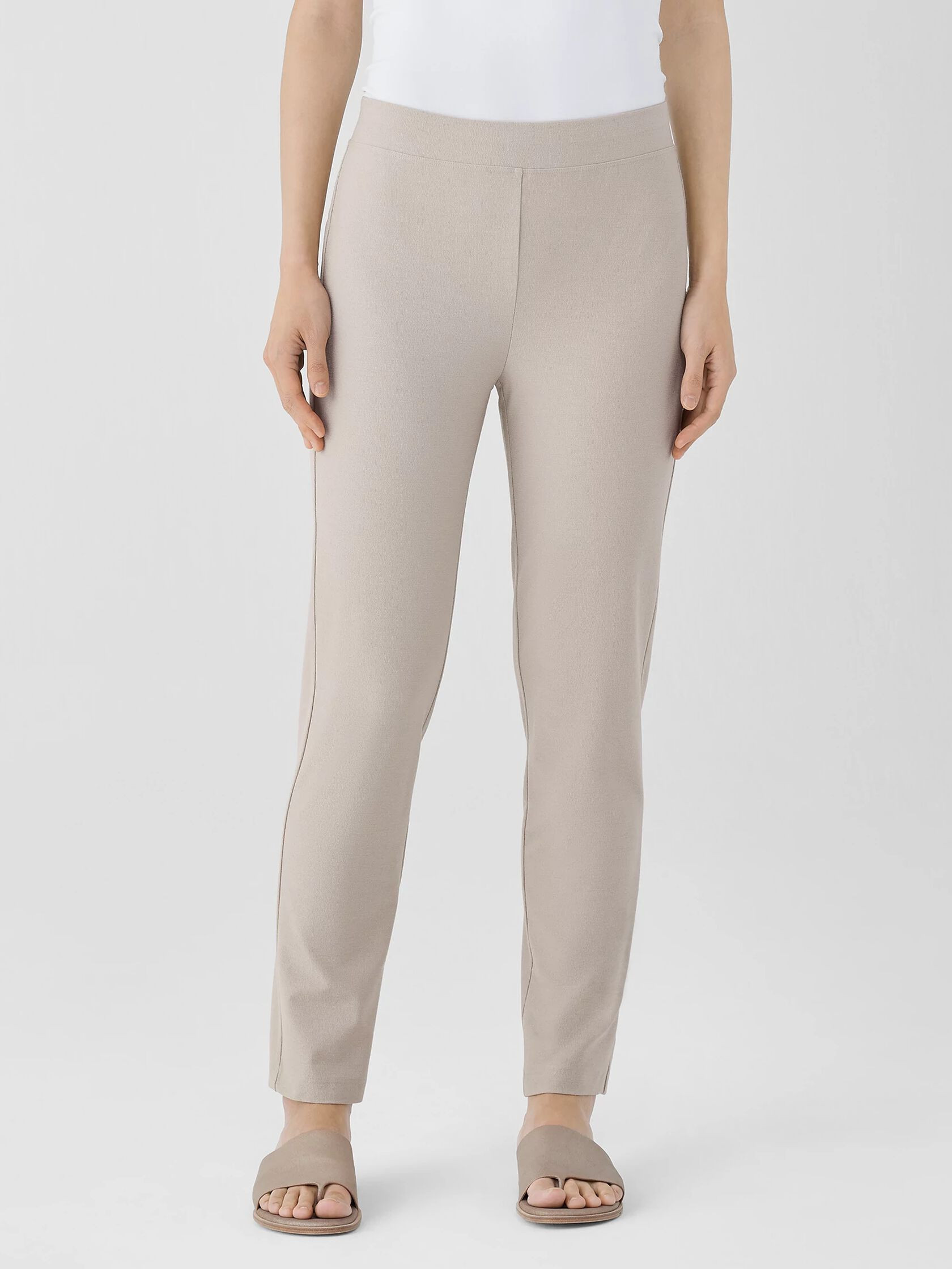 Washable Stretch Crepe Pant | Eileen Fisher