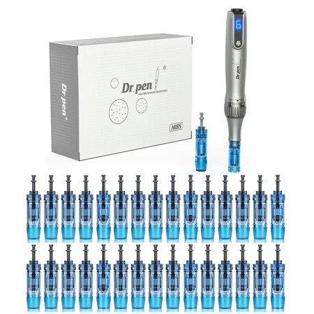 Dr.-Pen Electric M8S Dermapen Pen, Wireless Tool Auto Pen Care Tool Derma with Skin Care 10x12pin, 10x36pin, 10x42pin Cartridges | Walmart (US)