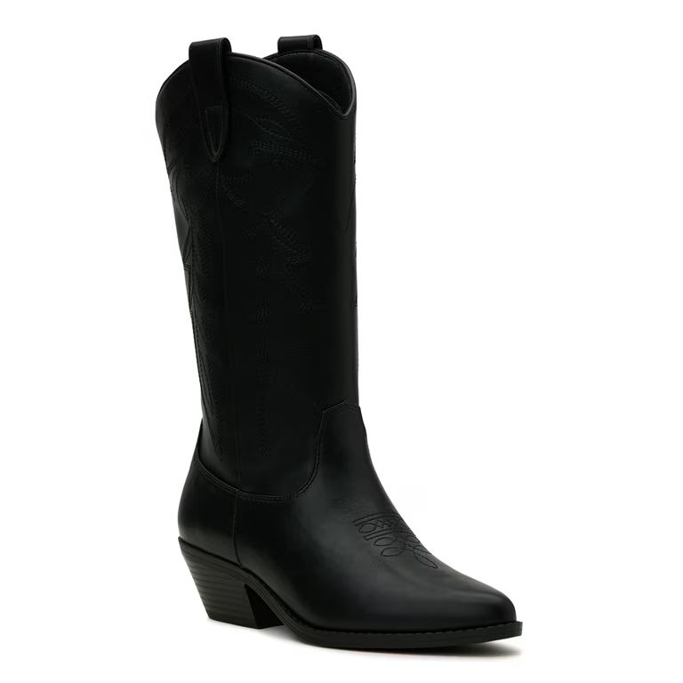 No Boundaries Women's Tall Western Boot | Walmart (US)