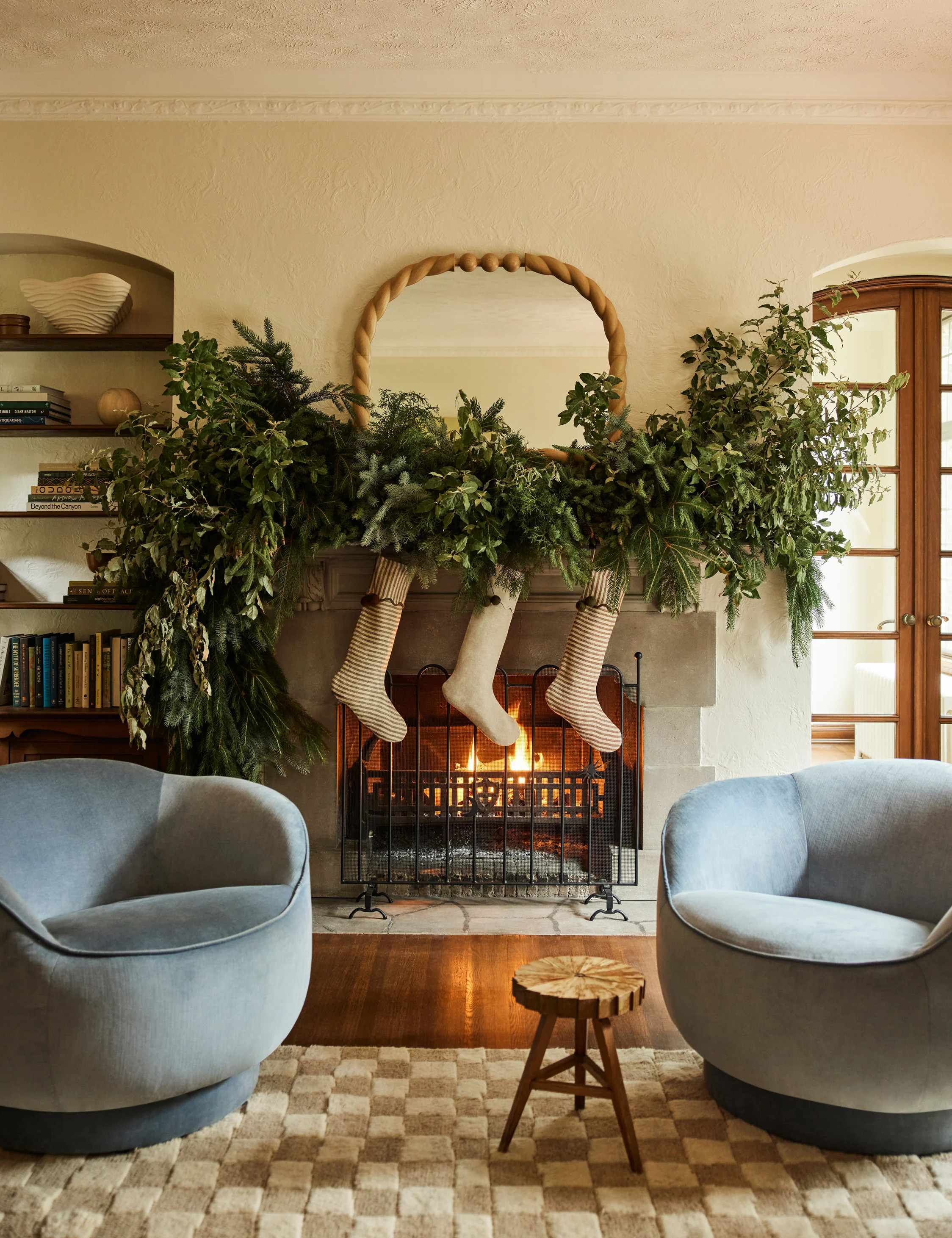 Lanie Linen Stocking by Sarah Sherman Samuel | Lulu and Georgia 