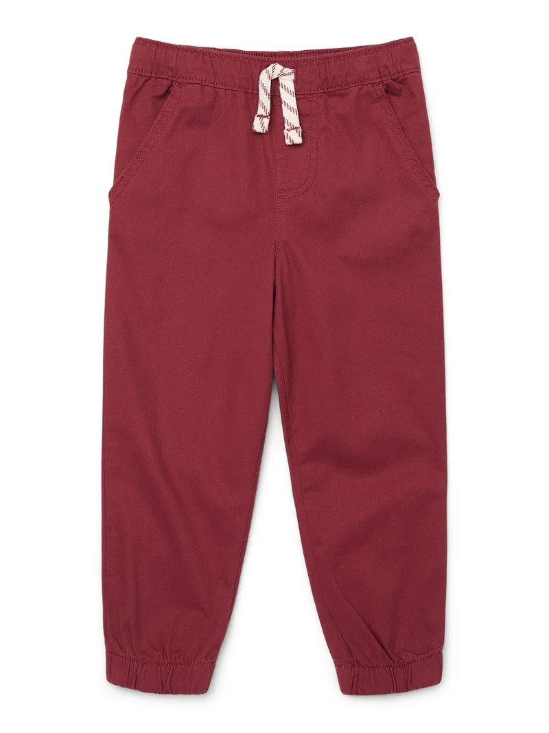 Garanimals Toddler Boys Stretch Twill Jogger Pants, Sizes 18M-5T | Walmart (US)