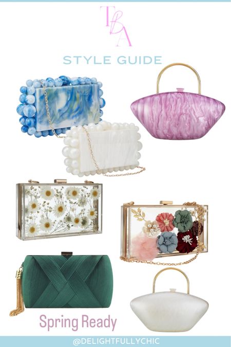 Spring handbags 
Girls night 
Spring 2024 
Clutches 

#LTKitbag #LTKSpringSale #LTKstyletip