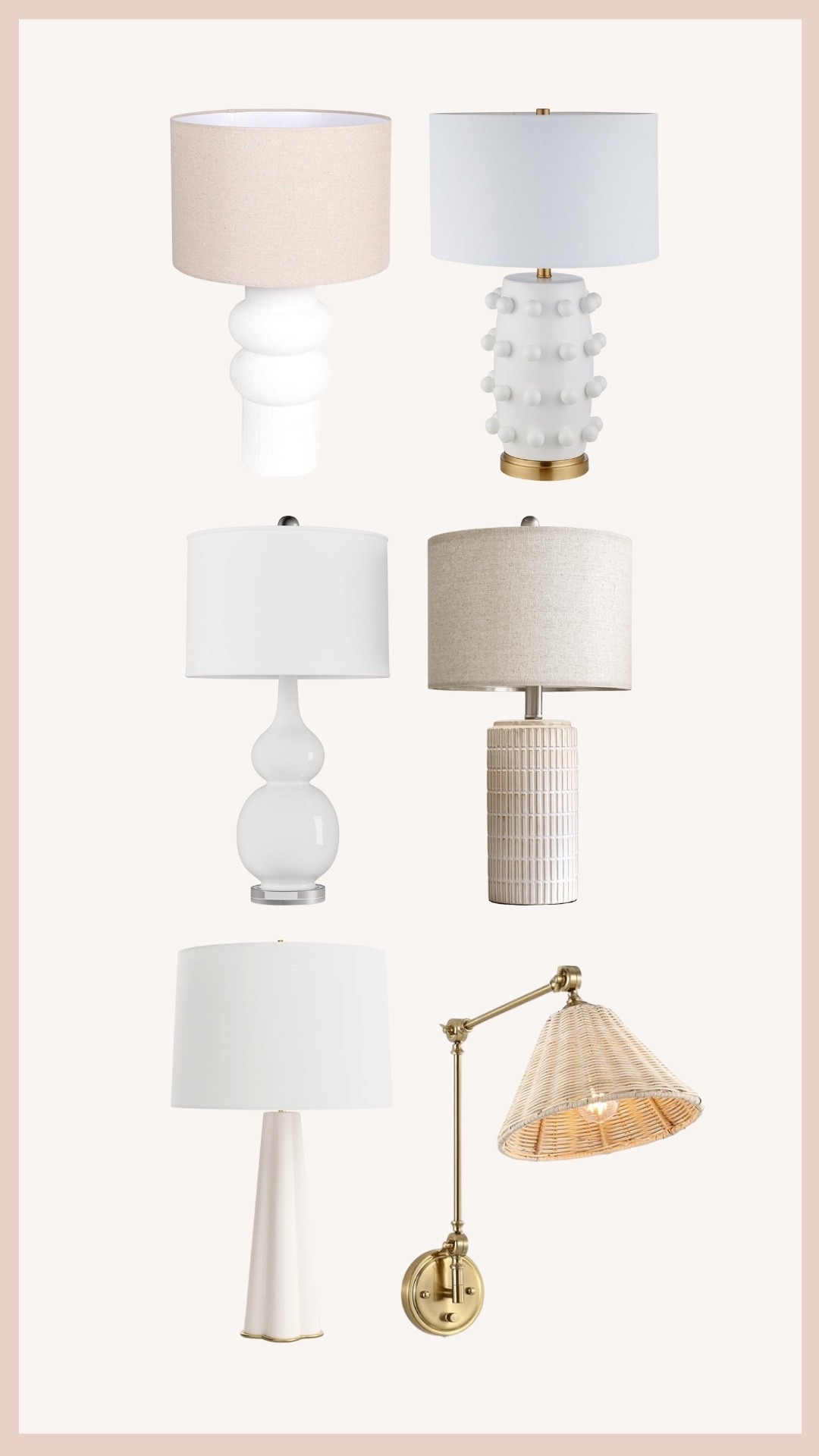 Neutral lamps 🤍

#LTKHome #LTKSaleAlert