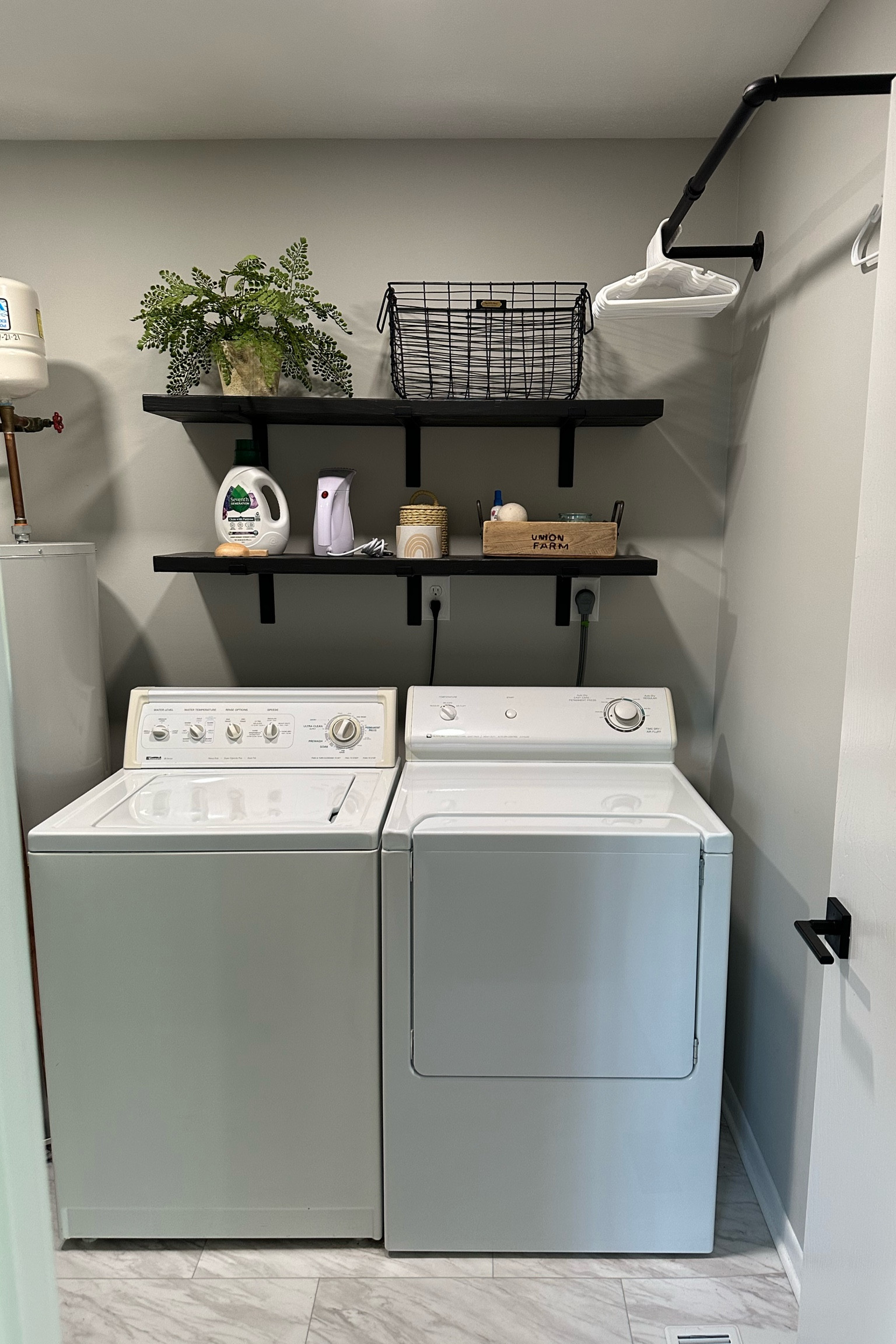 A little spruce up to the laundry room! This makes doing laundry not so bad🤭

#LTKGiftGuide #LTKhome #LTKstyletip