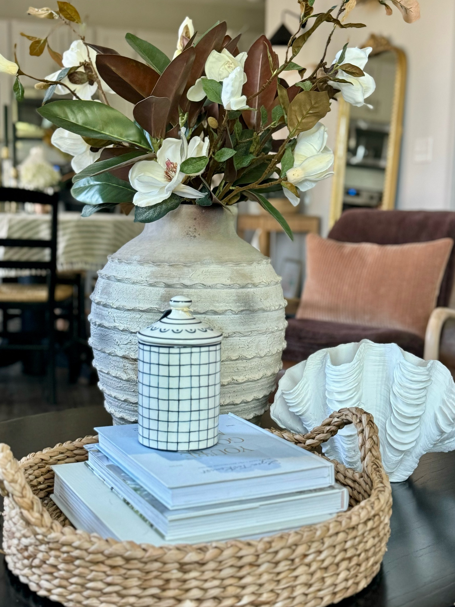 Coastal coffee table 

#LTKSeasonal #LTKSummerSales