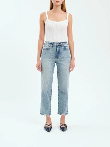Straight Up 'New Flame Vintage' Crop Jeans 29 | Emmacate Boutique