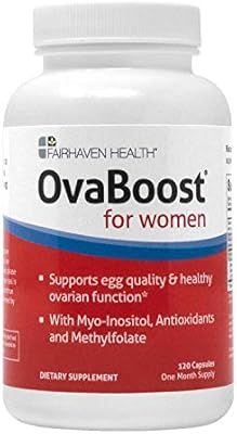 OvaBoost Fertility Supplement - Myo-Inositol, Folate, CoQ10, Antioxidants - Support Ovulation, Eg... | Amazon (US)