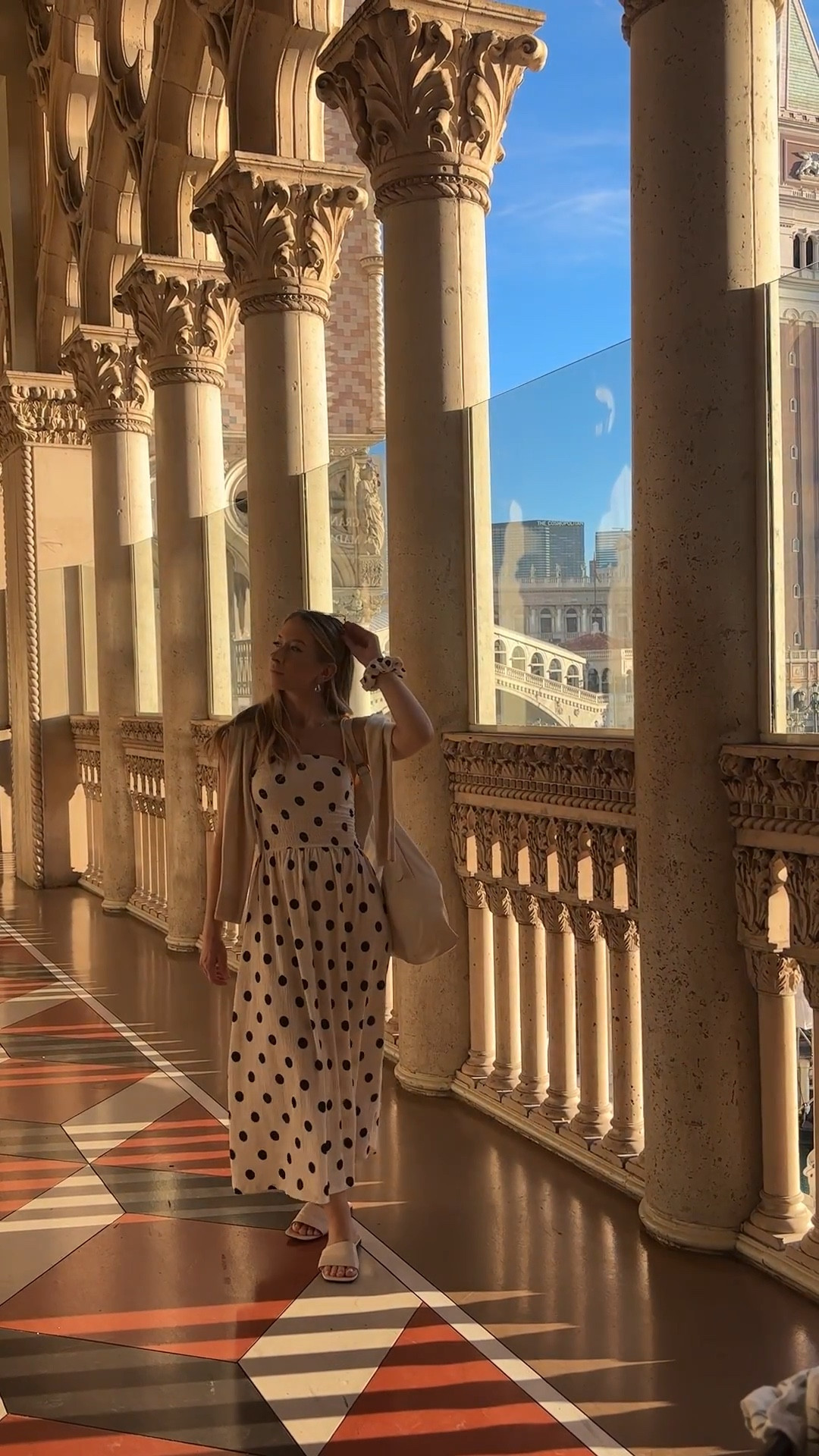 Las Vegas polka dot dress outfit idea🫶🏻

#LTKootd #LTKTravel