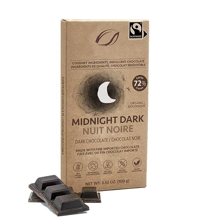 Jelina Chocolatier | 5 Pack 72% Dark Chocolate Bar | Fair Trade Chocolate Bars | Imported, Non-GM... | Amazon (US)