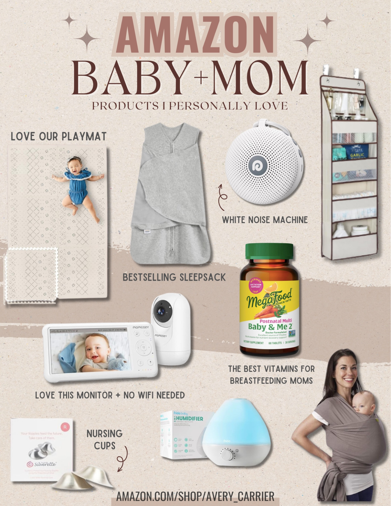 Baby essentials & mom must-haves from Amazon for nursing / breastfeeding and also for the nursery! I have + used all these products and love them! Great to add to your baby registry. 

#LTKBump #LTKHome #LTKBaby