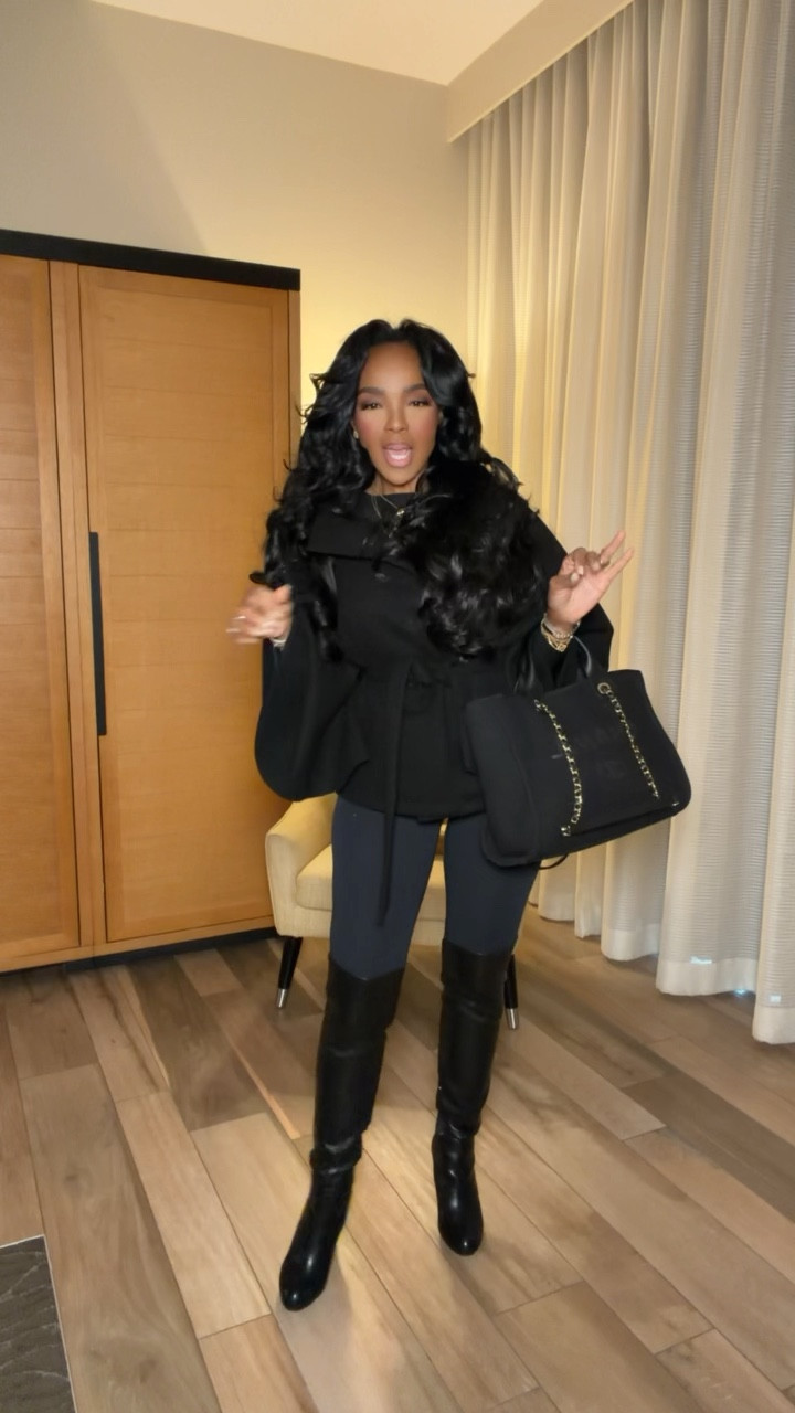 Last look for Napa! Valley! 

Polished, sleek, and effortless — this all-black look is my go-to when I want to feel put together without overthinking it. The structured layers, knee-high boots, and oversized tote make this outfit timeless and practical while still feeling elevated. Styled once, worn forever — a true cost-per-wear staple.

Perfect for dinner plans, travel days, city errands, or a casual night out.

📏 Sizing:
Top: Size Small  
Bottoms: Size Small  
Boots: True to size  
Bag: One size

📐 Measurements:
5'4" | 138 lbs | 34D bust | 27" waist | 40" hips

Tap to get details and shop this look instantly on the LTK app.

This outfit features classic neutral layering, elevated everyday style, chic black outfit ideas, fall wardrobe essentials, versatile capsule pieces, and timeless fashion staples that can be styled multiple ways so the cost per wear drops over time.

Follow me on Instagram and YouTube @kirasfashionfinds

#LTKgrwm #LTKootd