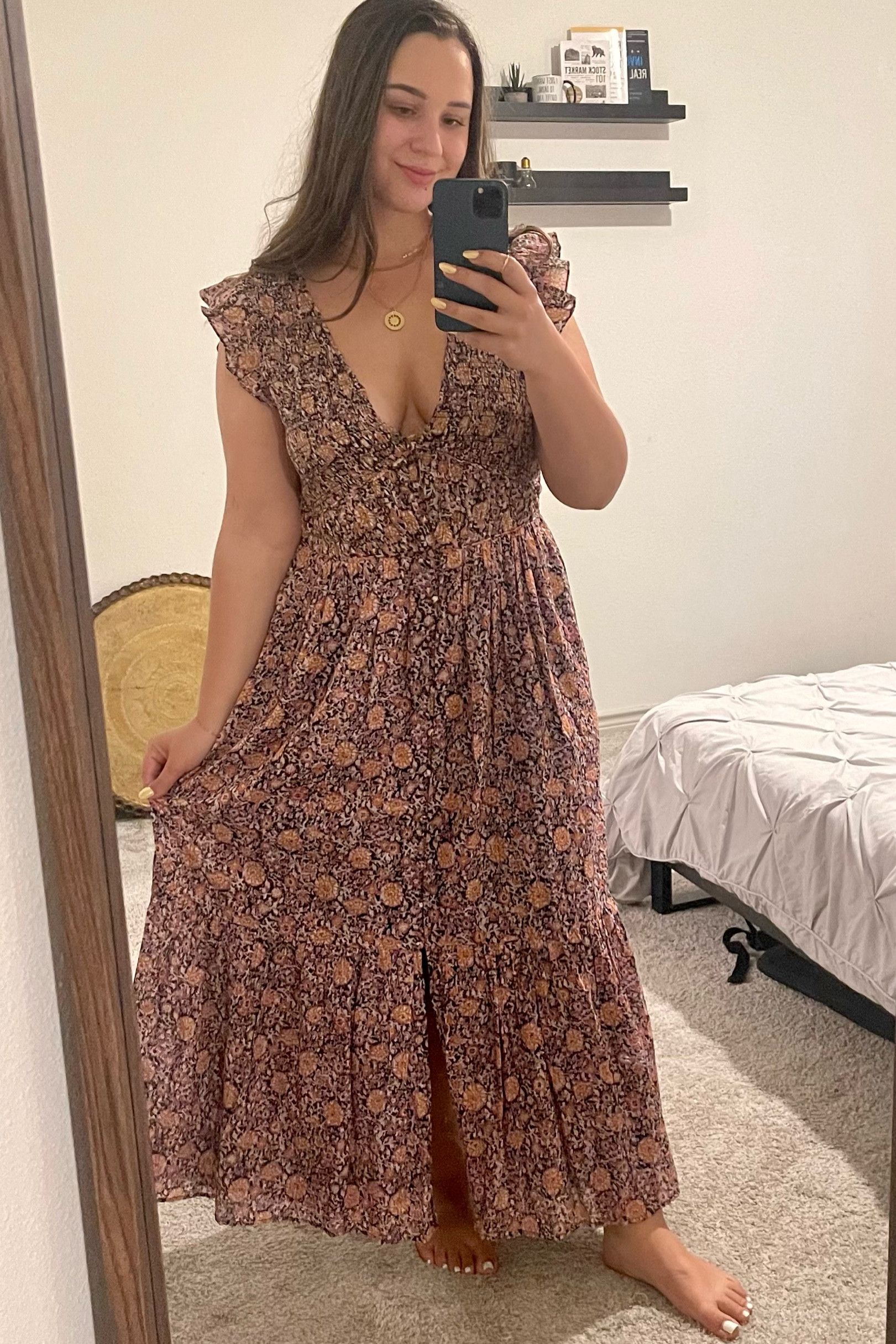 The literal cutest maxi dress EVER. I love it so much. It’s beachy but structured and not too lightweight! 

I am 5’6”! This dress is listed as a midi but is definitely more maxi on me.

Midsize Anthropologie, midsize dresses, midsize style, midsize fashion, midsize outfits 

#LTKmidsize #LTKfindsunder100 #LTKfindsunder50