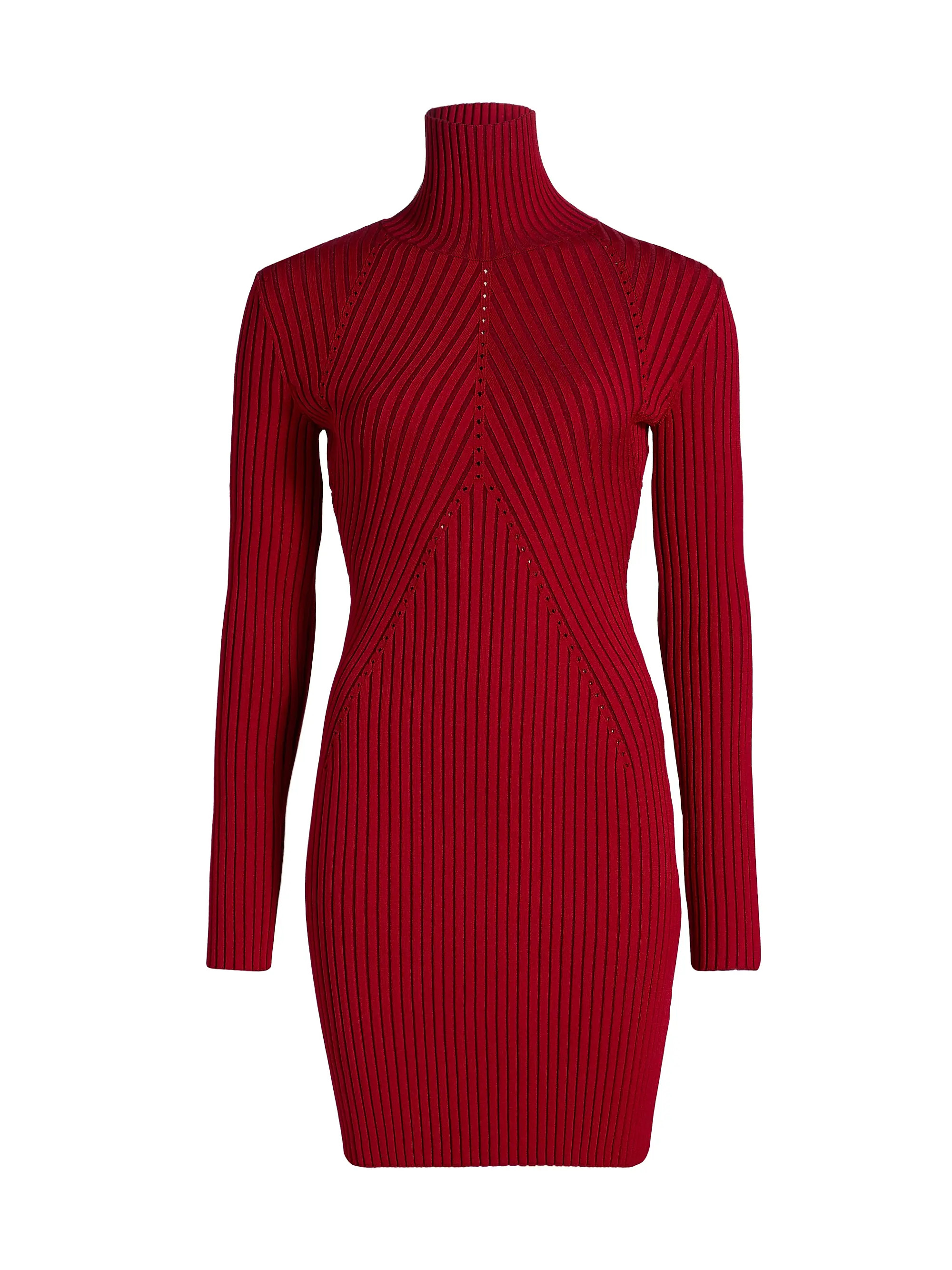 Louis Ribbed Body-Con Minidress | Saks Fifth Avenue