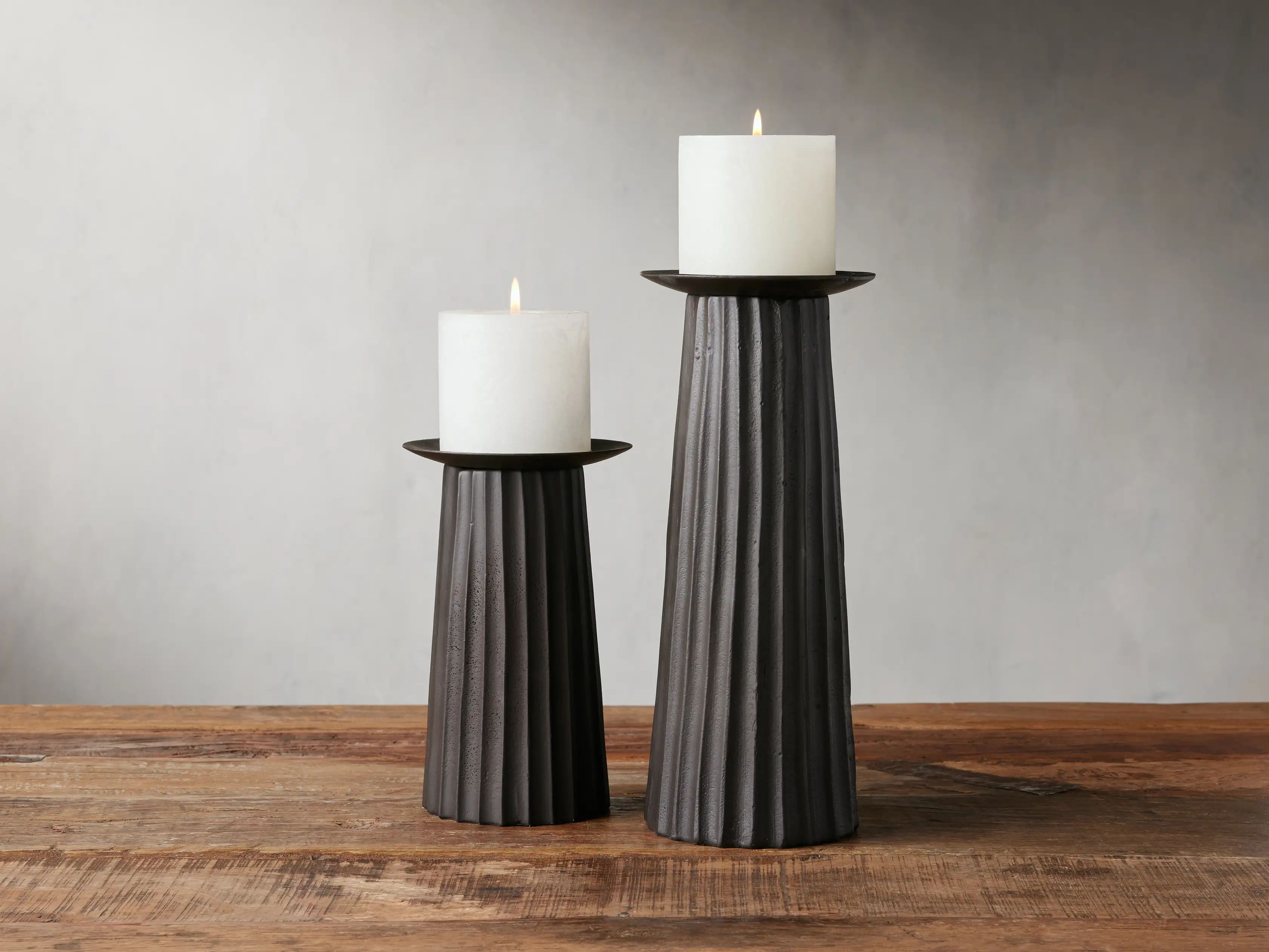 Fluted Pillar Holder | Arhaus